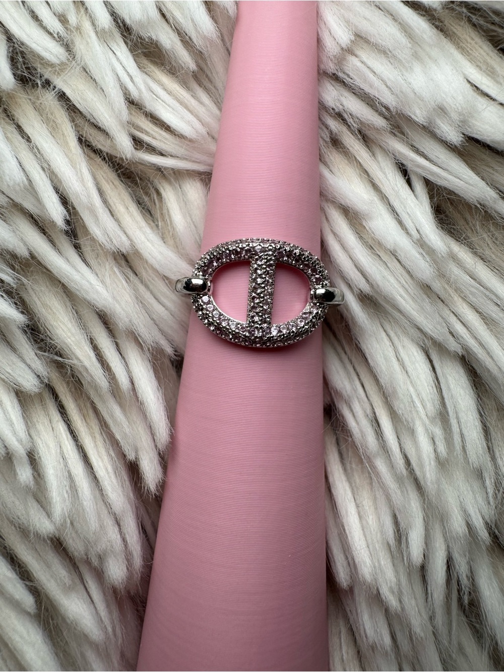 Rhodium Ring